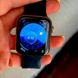 Apple watch series 6- 44mm stainless steel. GPS.